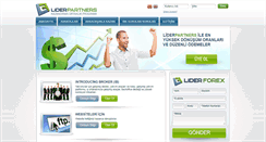 Desktop Screenshot of liderpartners.com